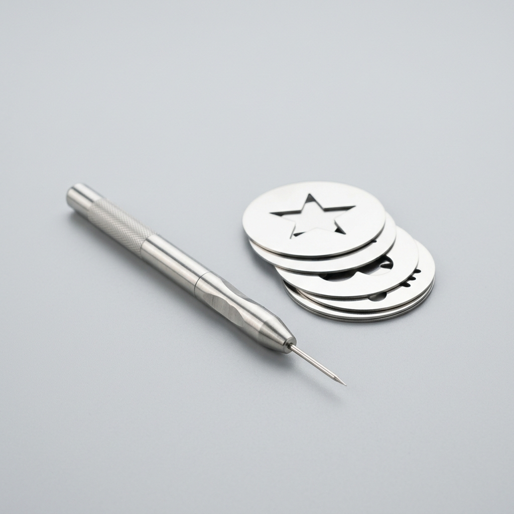 Latte Art Scorer & Stencil Set